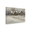 Trademark Fine Art John Morrow 'Sometimes in Winter ' Canvas Art, 12x19 ALI21280-C1219GG